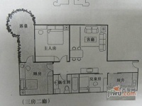 金港豪庭3室2厅2卫113㎡户型图