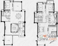新世界豪园一期5室2厅3卫460㎡户型图