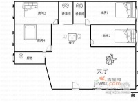 天景花园4室2厅2卫户型图