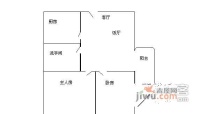 福星花园2室2厅1卫78㎡户型图