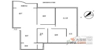 宝海花园3室2厅2卫96㎡户型图