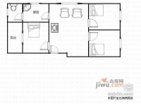 长龙新村3室2厅1卫108㎡户型图