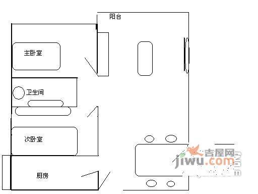 梅花山庄5室3厅2卫户型图