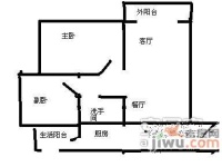 福民佳园2室2厅1卫78㎡户型图