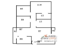 花园广场3室2厅2卫117㎡户型图