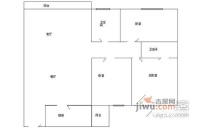 山水情家园3室2厅2卫120㎡户型图