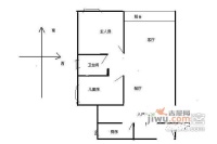 东华明珠园2室2厅1卫78㎡户型图