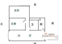 阳光海景豪苑2室1厅1卫78㎡户型图