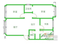 阳光海景豪苑2室2厅1卫78㎡户型图