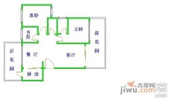 中海月朗苑3室2厅2卫103㎡户型图