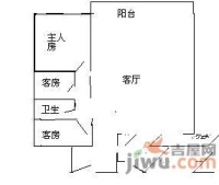 月亮湾山庄5室3厅2卫269㎡户型图