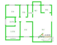 月亮湾山庄5室2厅2卫265㎡户型图