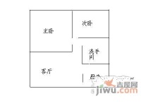 信和自由广场2室1厅1卫72㎡户型图