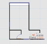 置地逸轩1室0厅1卫31㎡户型图