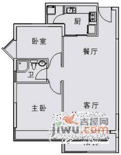 鸿瑞花园三期4室2厅2卫175㎡户型图