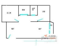 绿茵华庭2室2厅1卫84㎡户型图