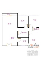 新安湖花园4室2厅2卫120㎡户型图