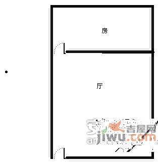 阁林网苑1室1厅1卫53㎡户型图