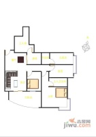 鸿翔花园4室2厅2卫341㎡户型图