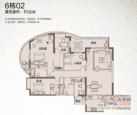 鸿翔花园5室2厅2卫191㎡户型图