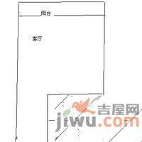 菁英趣庭1室0厅1卫32㎡户型图