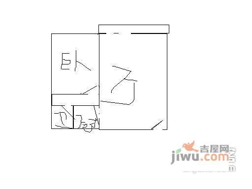 菁英趣庭1室1厅1卫48㎡户型图