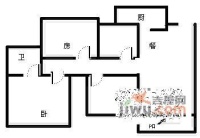 威文大厦3室2厅2卫117㎡户型图