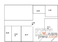 百合银都国际3室2厅2卫户型图