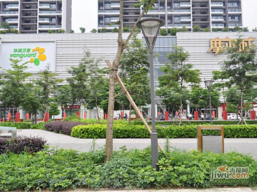鹏达摩尔城实景图图片