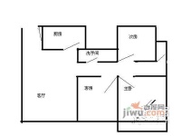 文雅豪庭3室2厅2卫97㎡户型图