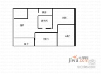 彩世界家园3室2厅1卫97㎡户型图