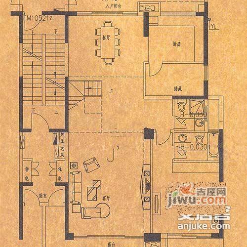 星河丹堤6室3厅3卫527㎡户型图