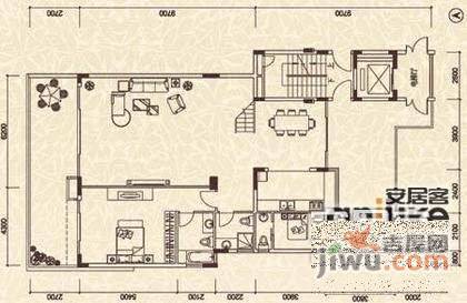 星河丹堤6室3厅4卫275㎡户型图