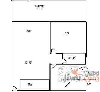 阳光棕榈园2室2厅1卫86㎡户型图