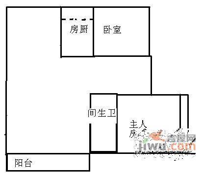 阳光棕榈园2室2厅1卫86㎡户型图