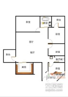 富豪花园3室2厅2卫101㎡户型图