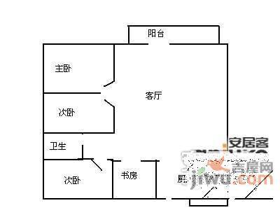 日出印象4室2厅2卫150㎡户型图