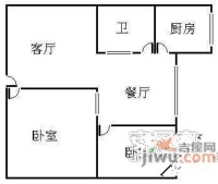 宝安73区住宅楼2室1厅1卫76㎡户型图