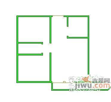 阳光新境园2室2厅1卫80㎡户型图