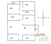 阳光新境园4室2厅2卫147㎡户型图