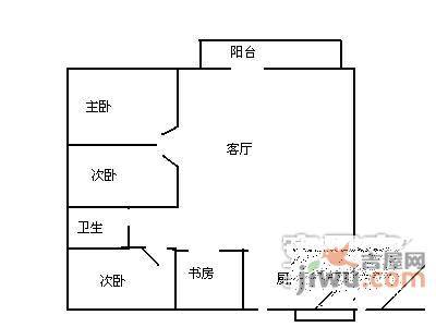 日出印象4室2厅2卫78㎡户型图