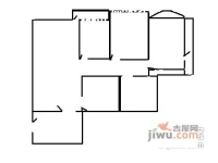 桂芳园八期1室1厅1卫户型图