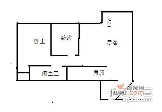 茵悦之生花园4室2厅1卫143㎡户型图