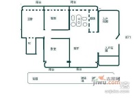 圣淘沙骏园3室2厅2卫123㎡户型图