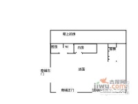 佳兆业可园北区1室1厅1卫90㎡户型图