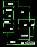 信义假日名城五期4室2厅2卫户型图