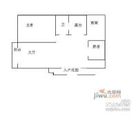 深业新岸线三期3室2厅1卫101㎡户型图