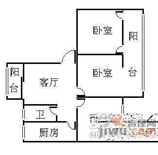 槟城西岸华庭3室2厅2卫89㎡户型图