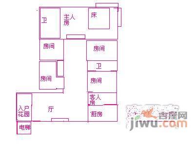 中粮澜山6室2厅2卫户型图