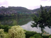 丰泽湖山庄实景图图片